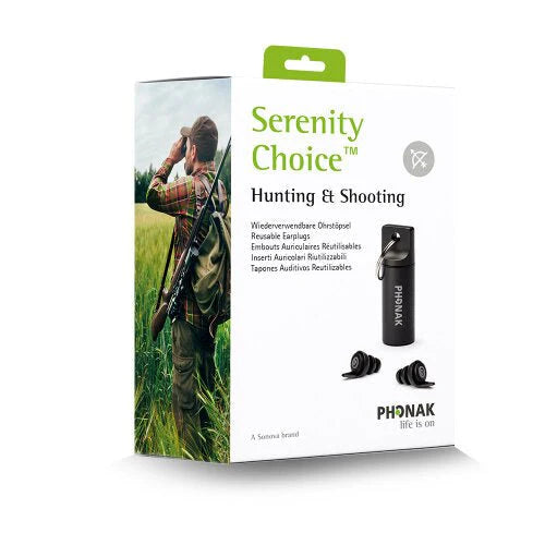 Phonak Serenity Choice Hunting and Shooting - Reusable Earplugs