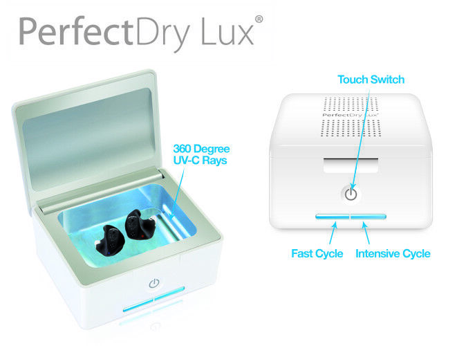 Perfect Lux Automatic Hearing Aid UV-C Disinfecting & Cleaning System Keephearing Ltd