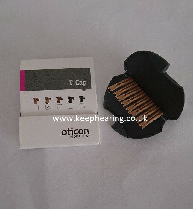 Oticon T-Cap Mic Cover (Pack of 8 Caps) Various Colours Keephearing Ltd