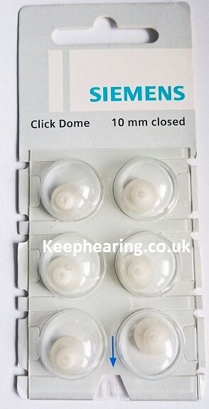 Siemens Click Domes - Pack of 6 Brand New Keephearing Ltd