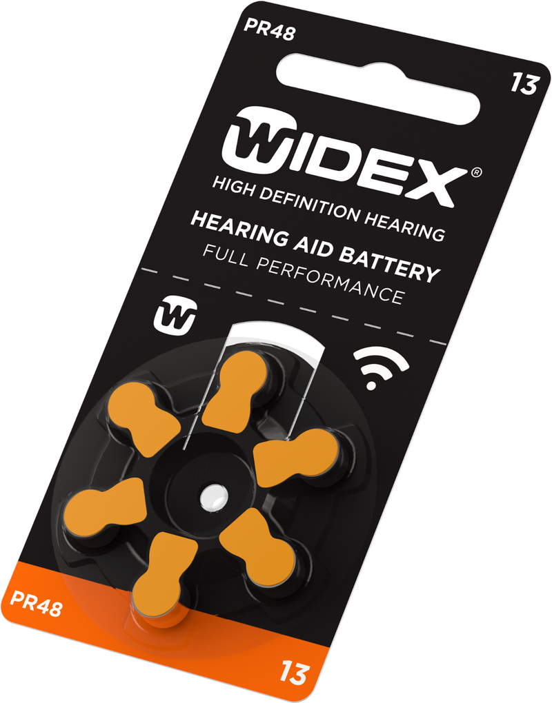 Rayovac Hearing Aid Batteries Size 13 *EXPIRES 2024*.Orange - WIDEX Branding Keephearing Ltd