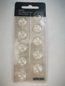 Oticon Minifit OPEN BASS domes - For Oticon More Hearing Aids Keephearing Ltd